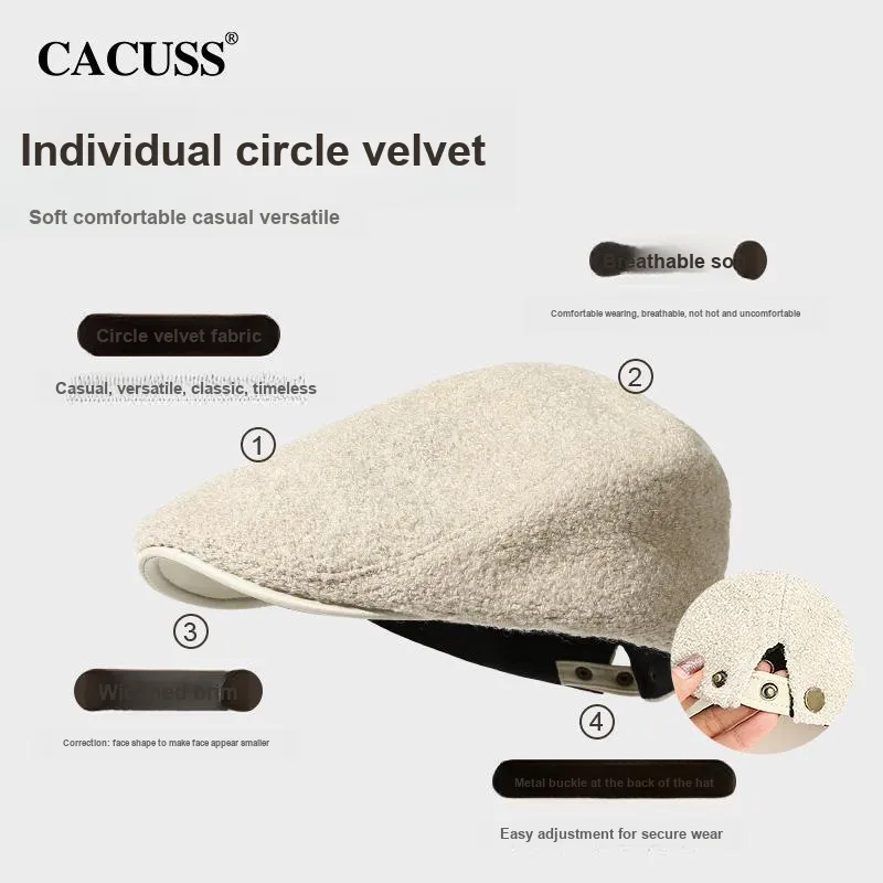 CACUSS Junior Polyester Berets Women's-4