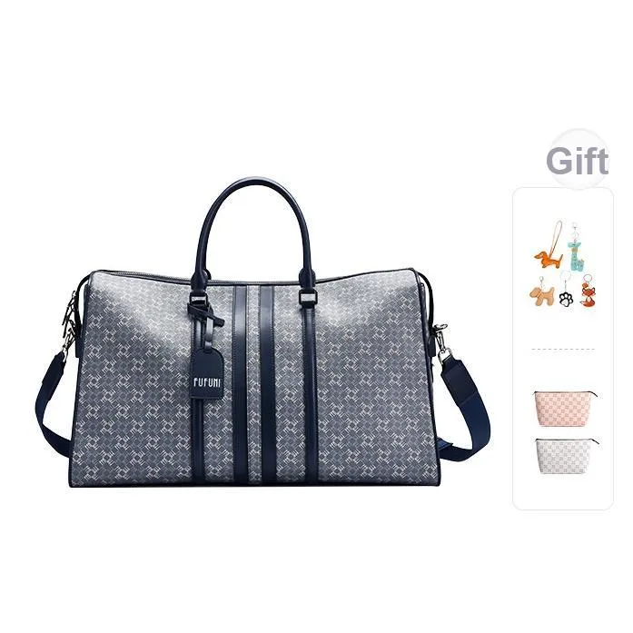 FUFUNI ПВХ Сумка Спортивная Сумка Сумка для хранения Путешественной Унисекс Элегантный Синий