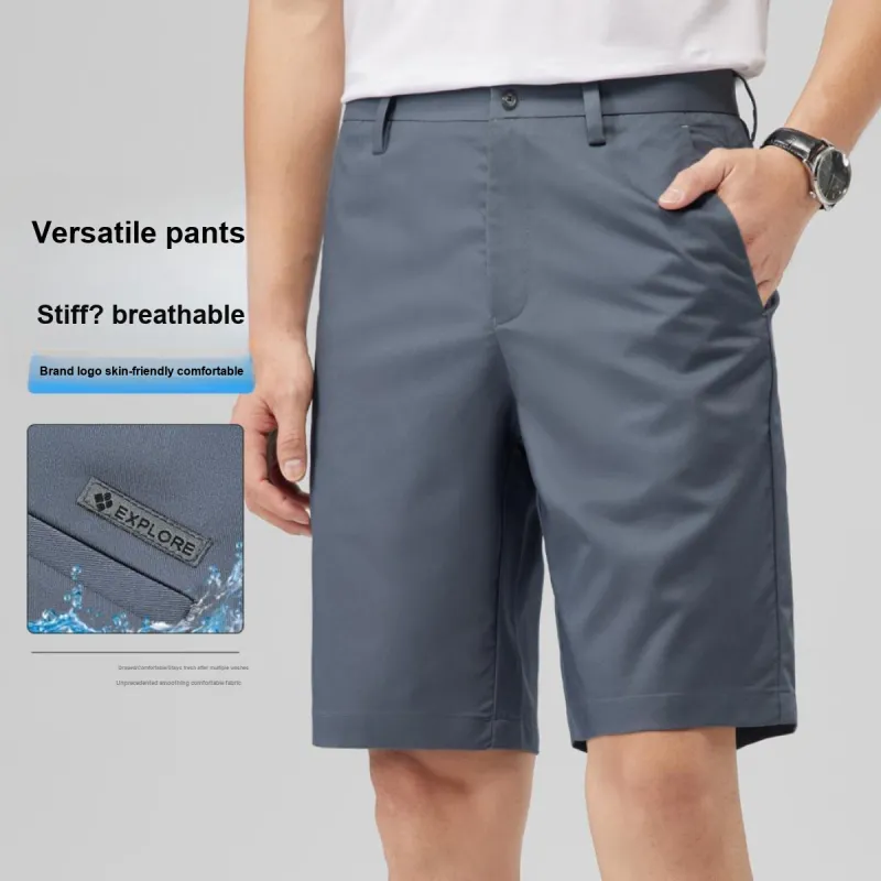 Red bean Casual Shorts Men-4