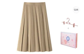 Tokyo Season Casual Long Skirt Women's Brown