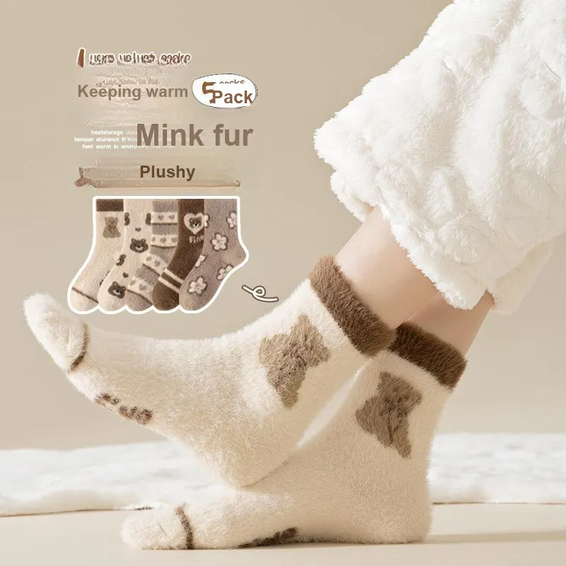 MIIOW Trend Party Series Mid Calf Socks Women's-3