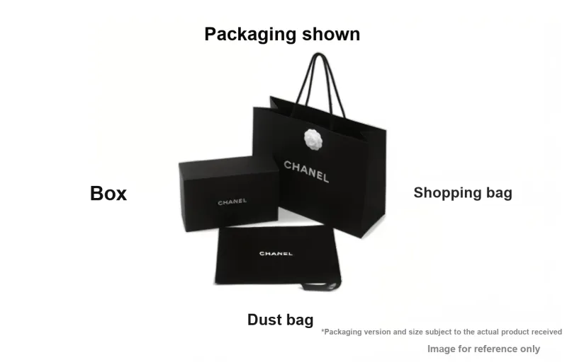 CHANEL Classic Flap CF Caviar Grain Calfskin Crossbody Bag, Shoulder Bag Medium Size Women's Dark Blue-5