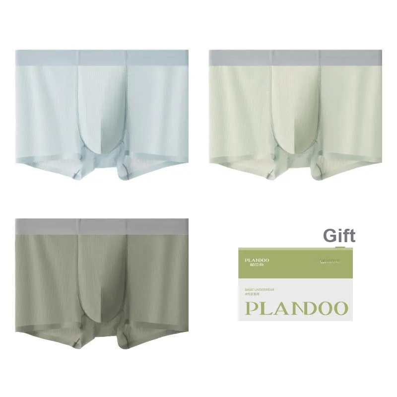 PLANDOO Underpants Men's Shopping Bag 3 Pack-8