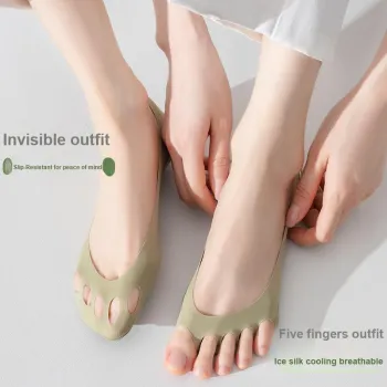 MIIOW No Show Socks Women's 5 Pack