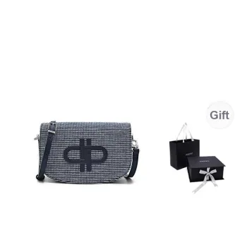 PEDRO Icon Series Cow Leather Crossbody Bag, Shoulder Bag Women's Dark Blue