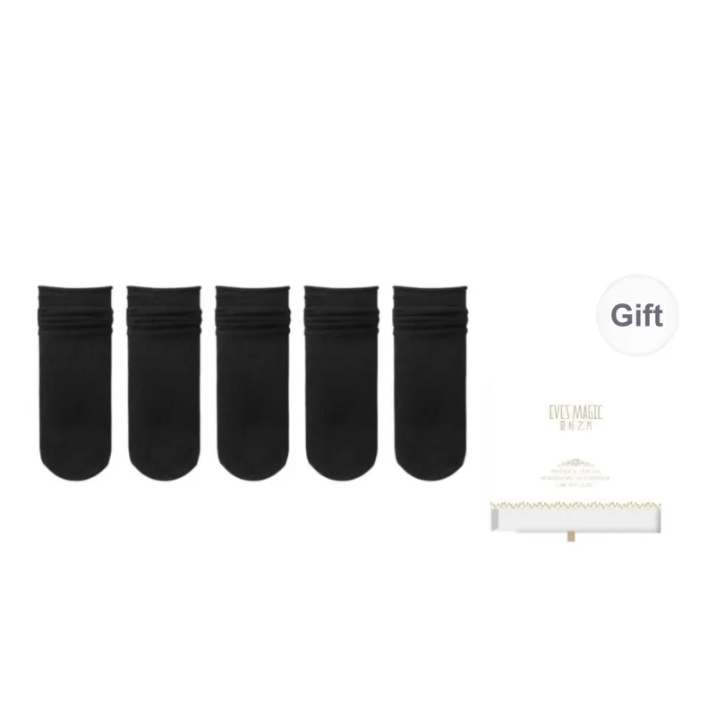 XIA.WA.ZHI.XIU Mid Calf Socks Women's Box 5 Pack-21