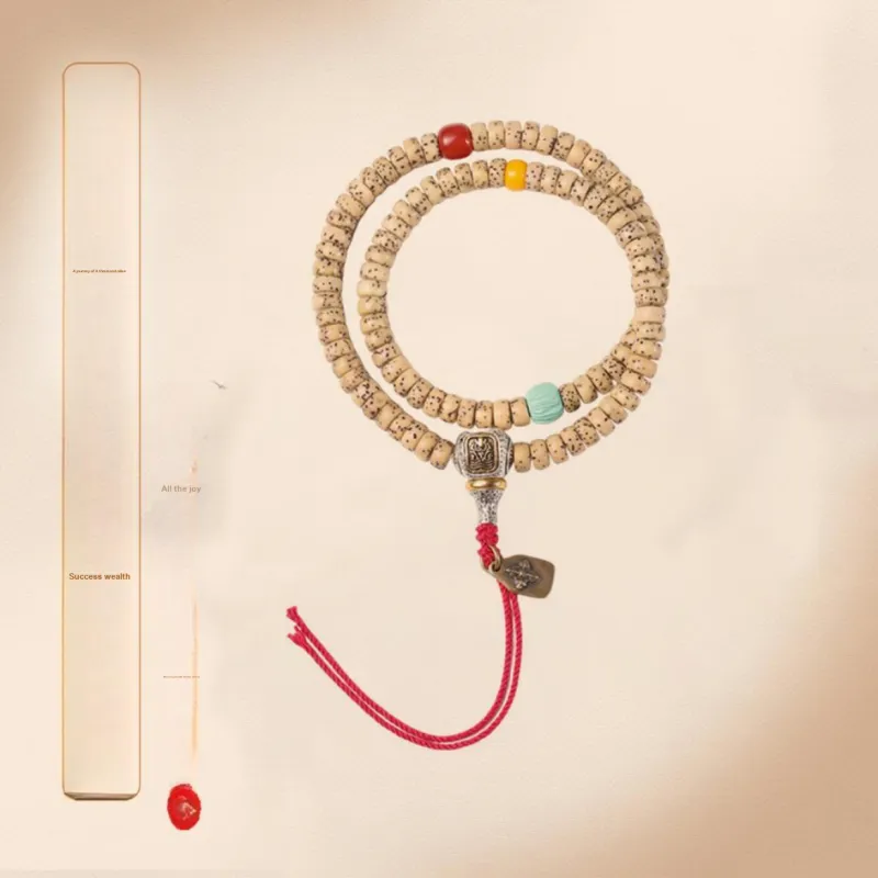 The Years Are Quiet Star Moon Bodhi Seeds Bracelets Unisex-1