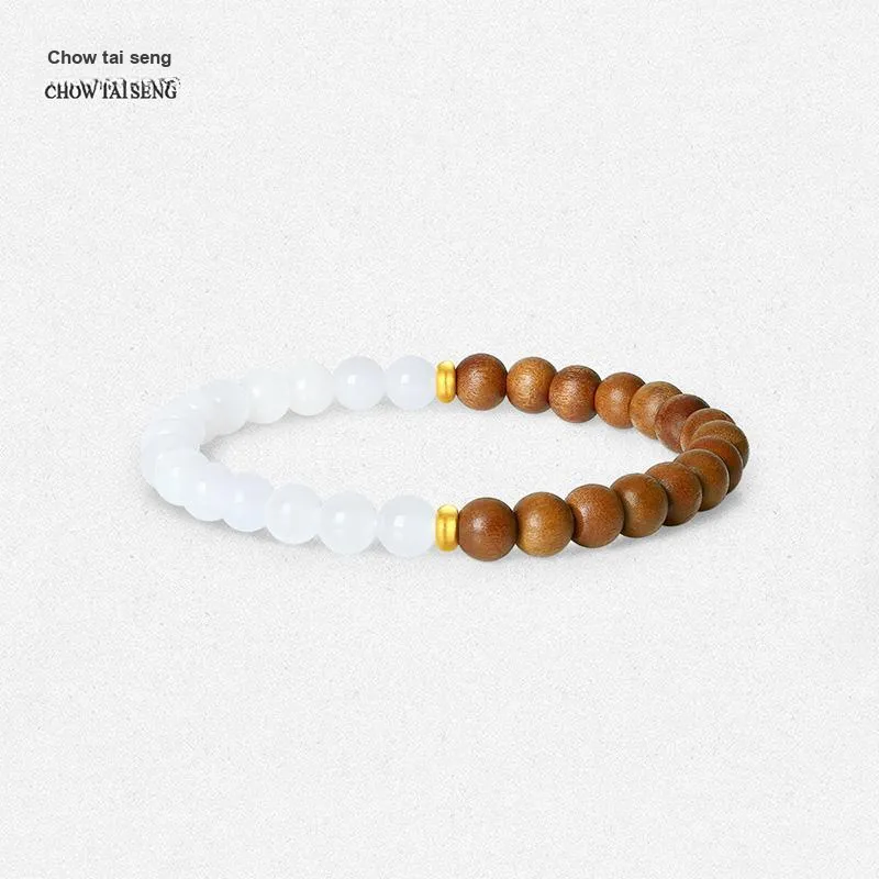 CHOW TAI SENG Bracelets White Jade Women's-1