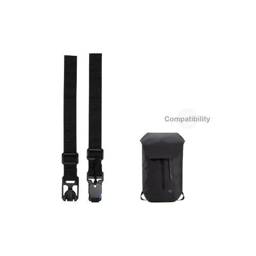 Lan Bao Fan Нейлоновая сумка с ремешком унисекс черный