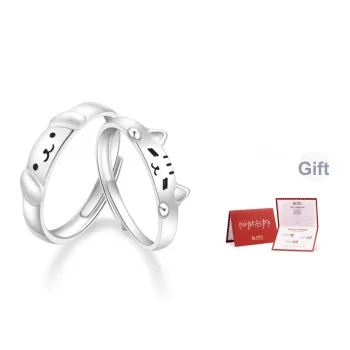 Lao Feng Xiang S925 Silver Rings Unisex