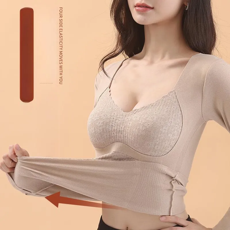 MIIOW Women's Thermal Tops-11