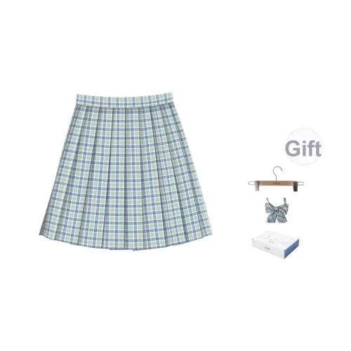 Hatsumachiya Плиссированная юбка A-силуэта Женская