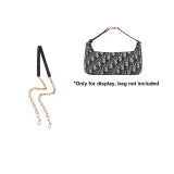 Dark Blue Leather Chain 100cm (2024 New Version)