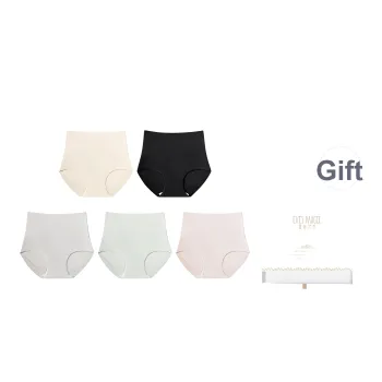 XIA.WA.ZHI.XIU Underpants Women's Shopping Bag 5 Pack