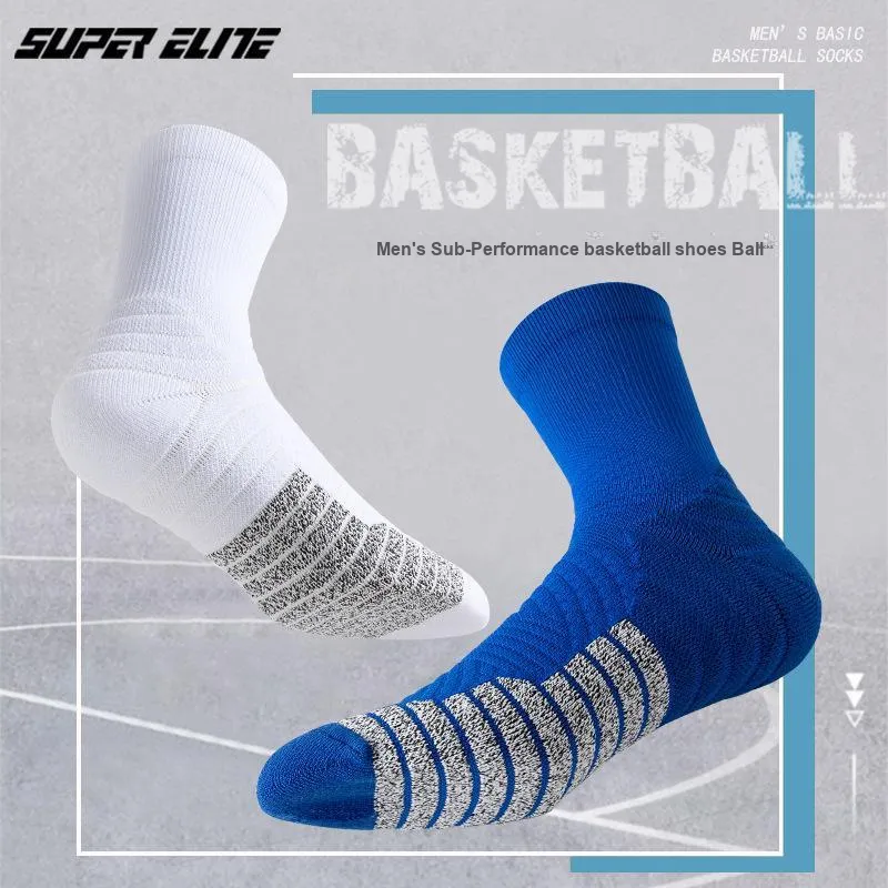 Gentle Welcome Basketball Socks Men's 1 Pack-7