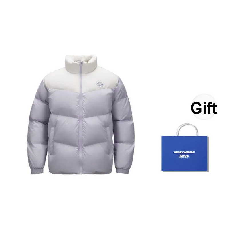 Skechers Sports Life Collection Down Jacket Unisex Misty Valley Purple