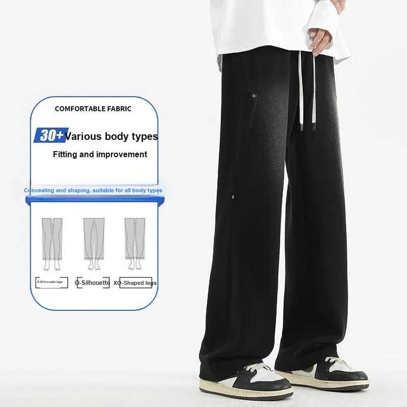 METE WHALE MT Casual Pants Unisex-2