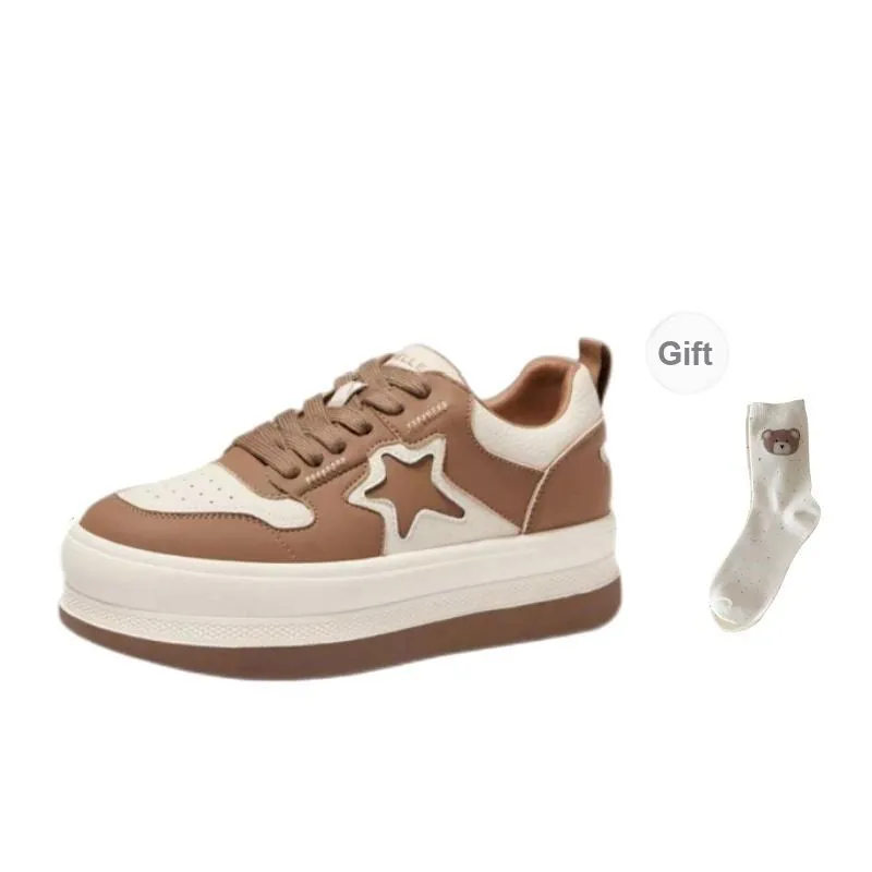 BINGO DUCK Low Top Skateboard Shoes Women's-3