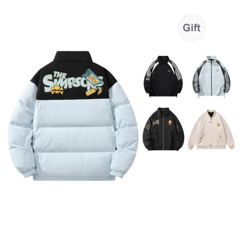 The Simpsons Down Jacket Unisex-45
