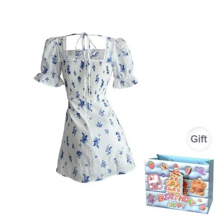 Gentle Welcome Short Sleeved Dress Women's White-1