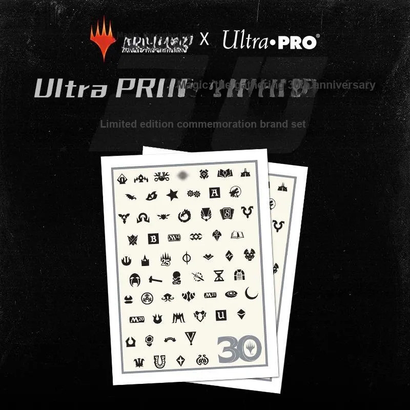 ULTRA PRO Magic  The Gathering 30th Anniversary Limited Edition Commemoration Set Card Accessories-1
