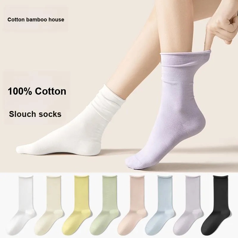 B&C.Room Mid Calf Socks Fall Winter Women's 5 Pack-6