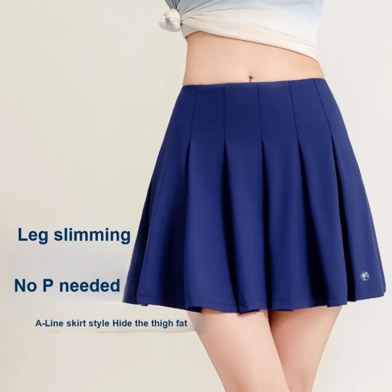 Barbie Yoga Skirts Women's Marine Blue-3