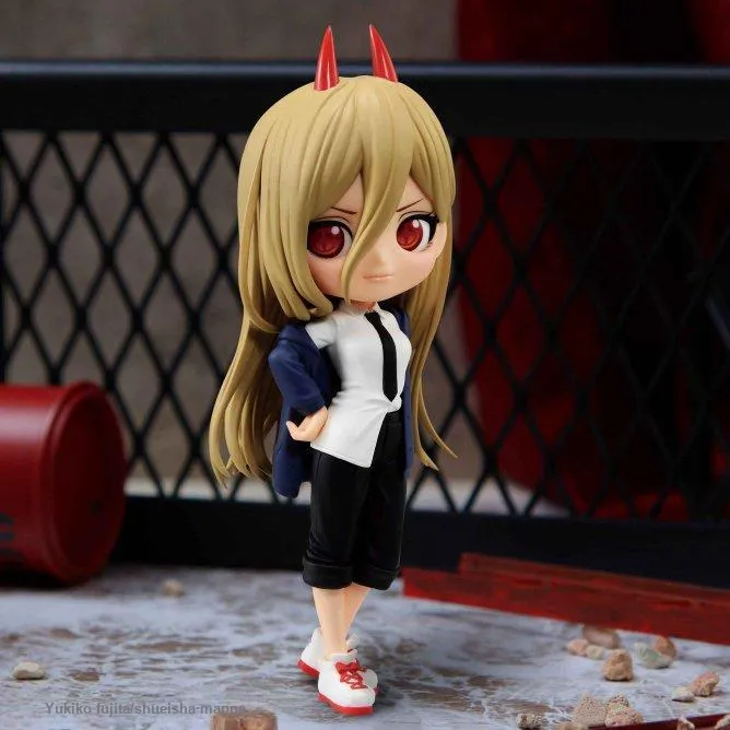 BANPRESTO Chainsaw Man Power Q Posket Chibi Figures-5