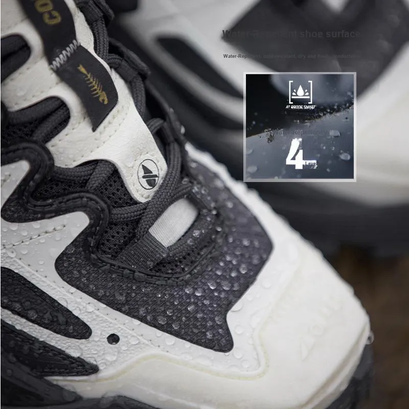 LiNing CF Tracing Collection Lin Chuan FW Anti Slip Wear Resistant Low Top Casual Shoes Men's Black White-8