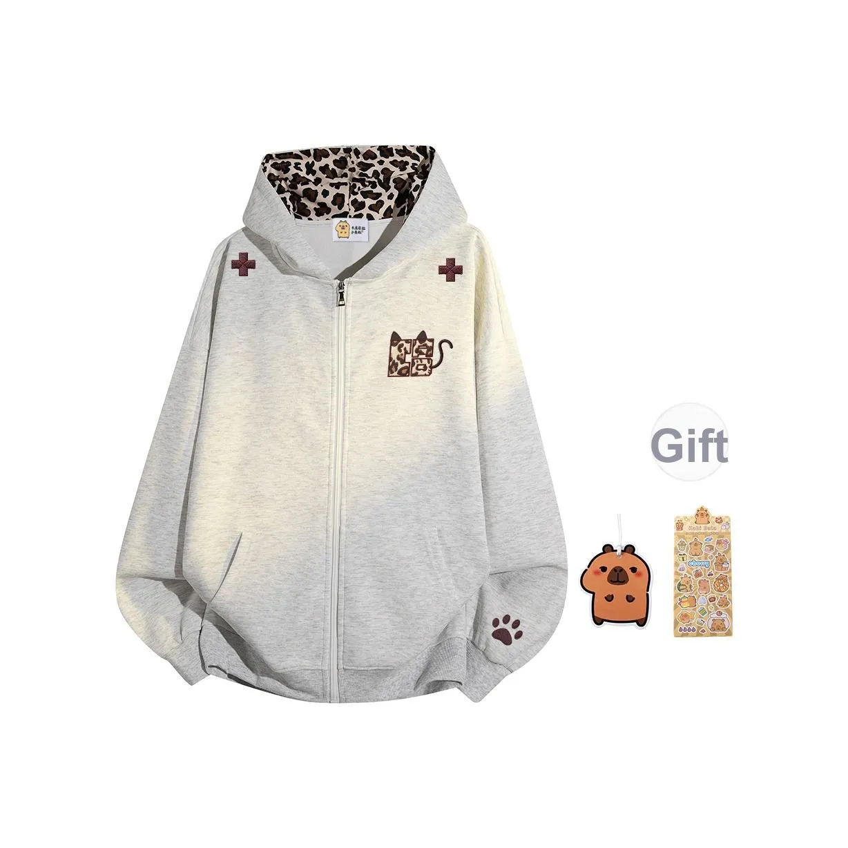 KAPIBALAXIAOHUANGTUN Свитшот Унисекс