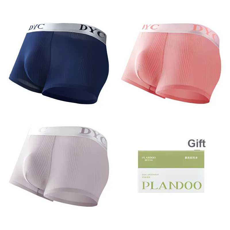 PLANDOO Underpants Men's Shopping Bag 3 Pack-12