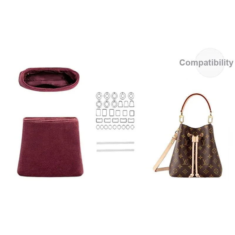 Jingxi Original Fleece Bag Accessory Women's Burgundy-3