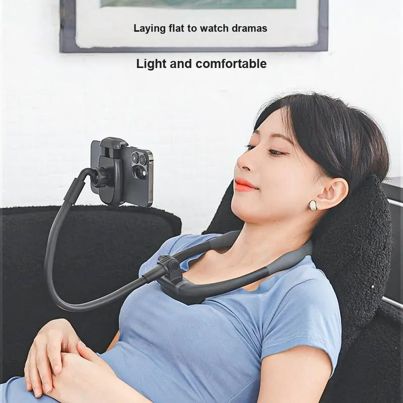 Yesido C291 Collection Halter Lazy Phone Stand Multifunction Desktop Bedside Live Streaming Cell Phone Holder-2
