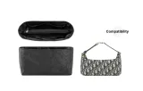 Dior Lunch Bag DuPont Paper Black Liner