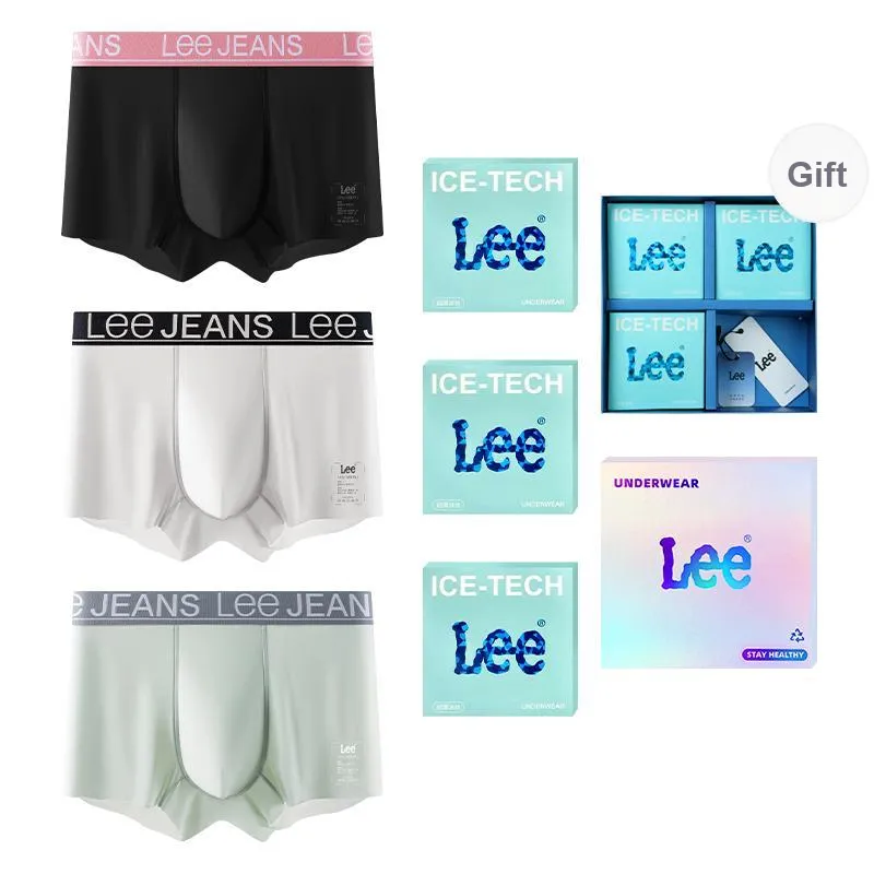Lee Classic 101 Underpants Men's Box 3 Pack-0