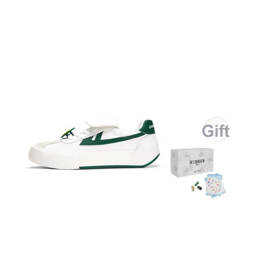 Warrior Heaven's Пава Городской Travel Collection С откидной крышкой Кеды Унисекс Белый Зеленый