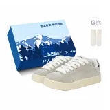 Leopard Print Gray-Exclusive Shoe Box-Includes Socks