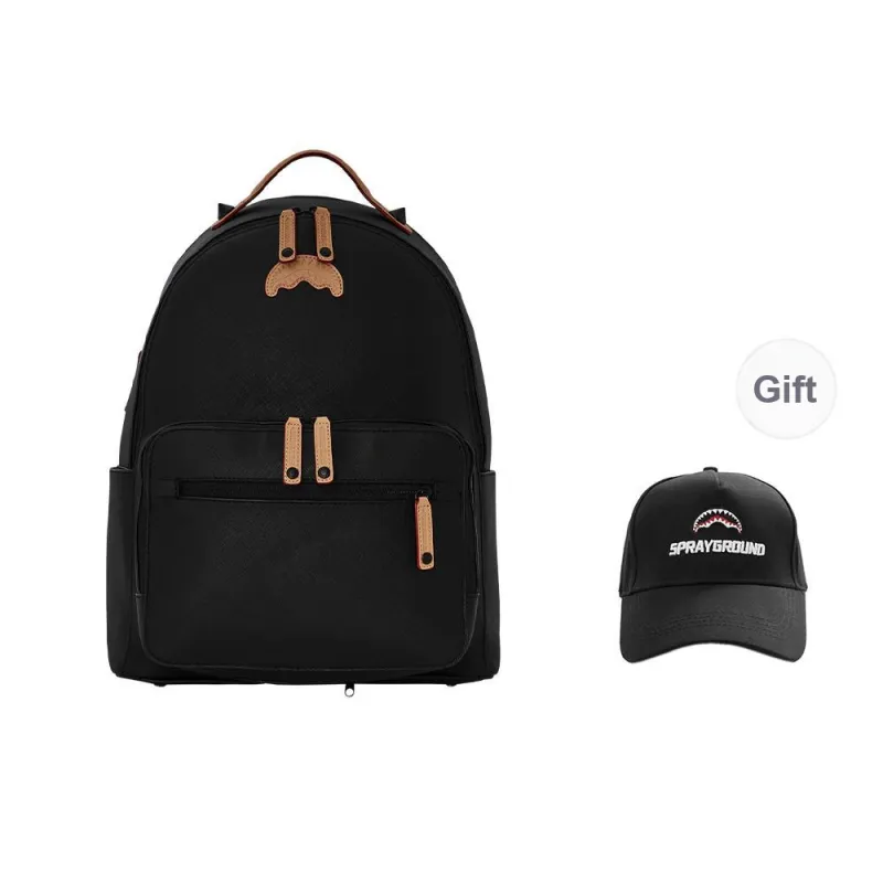SPRAYGROUND GRAND TOURER CHATEAU BACKPACK Unisex Black-6