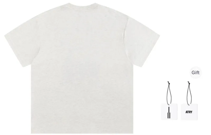 Atry Flower Body LOGO Series T Shirt Unisex-5