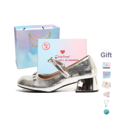 Be Good Грубый каблук Туфли Мэри Джейн Женские Rainbow Облако Подарочная коробка Включено