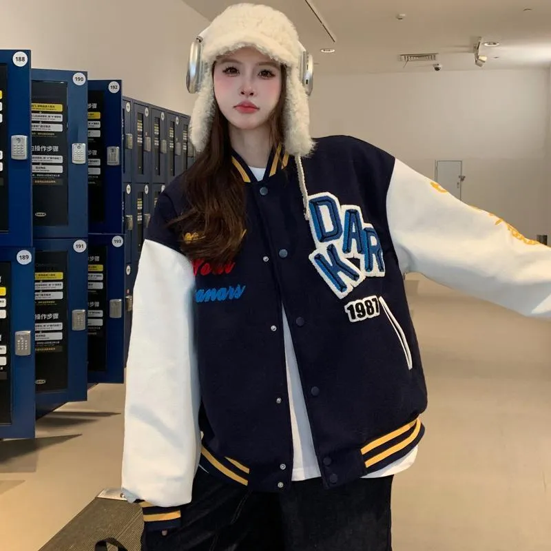 Icicofficial Baseball Jacket Women's-10