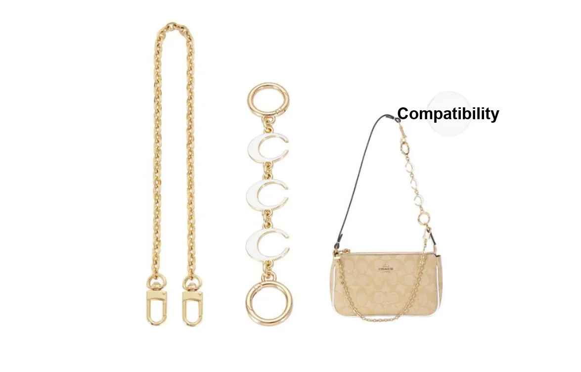 Lan Bao Fan Metal Alloys Decoration Chain Accessories Shoulder Strap Women's