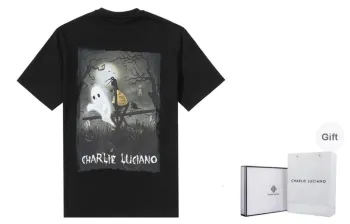Charlie Luciano T Shirt Unisex Black