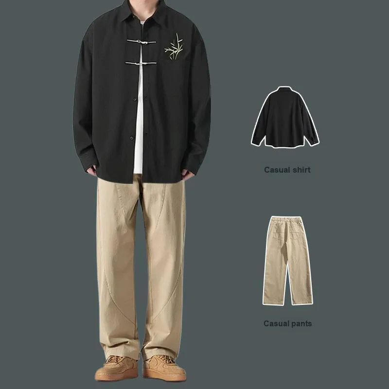 OPOX Shirt Matching Sets Unisex-5