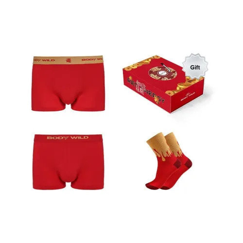 BODY WILD Нижнее белье Подарочная коробка Мужской Красный