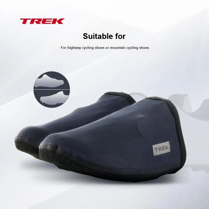 TREK Bike Shoe Covers/Footie Socks Windshell Windproof And Waterproof Thermal-4