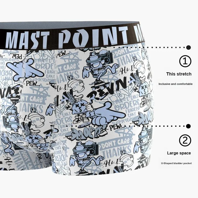 Mast Point Underpants Men's Combo Set-2