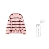 루즈 핑크 (바지 증정)
