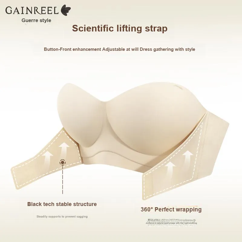 GAINREEL Women's Strapless Bras-4