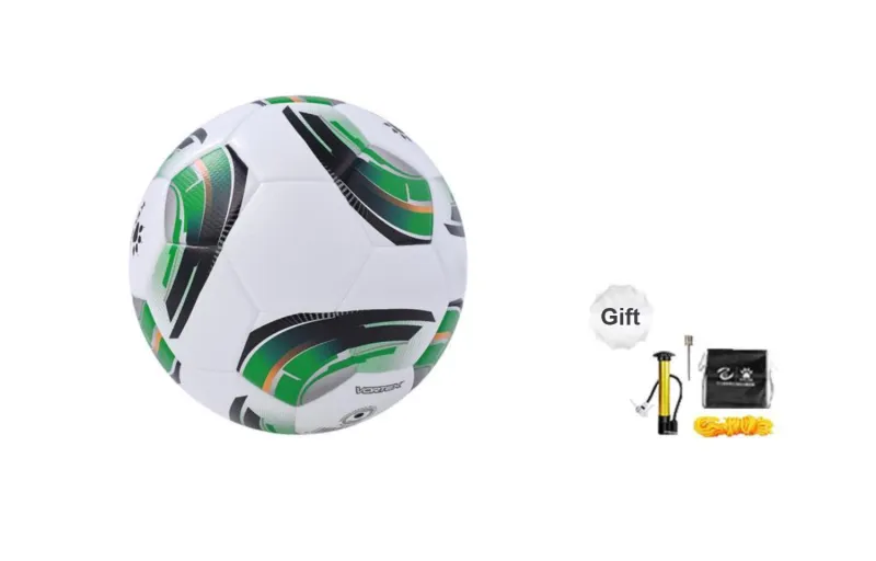 KELME Size 4 Ball Size 5 Ball Soccer PU Seamless Thermal bonding Unisex White Green-1